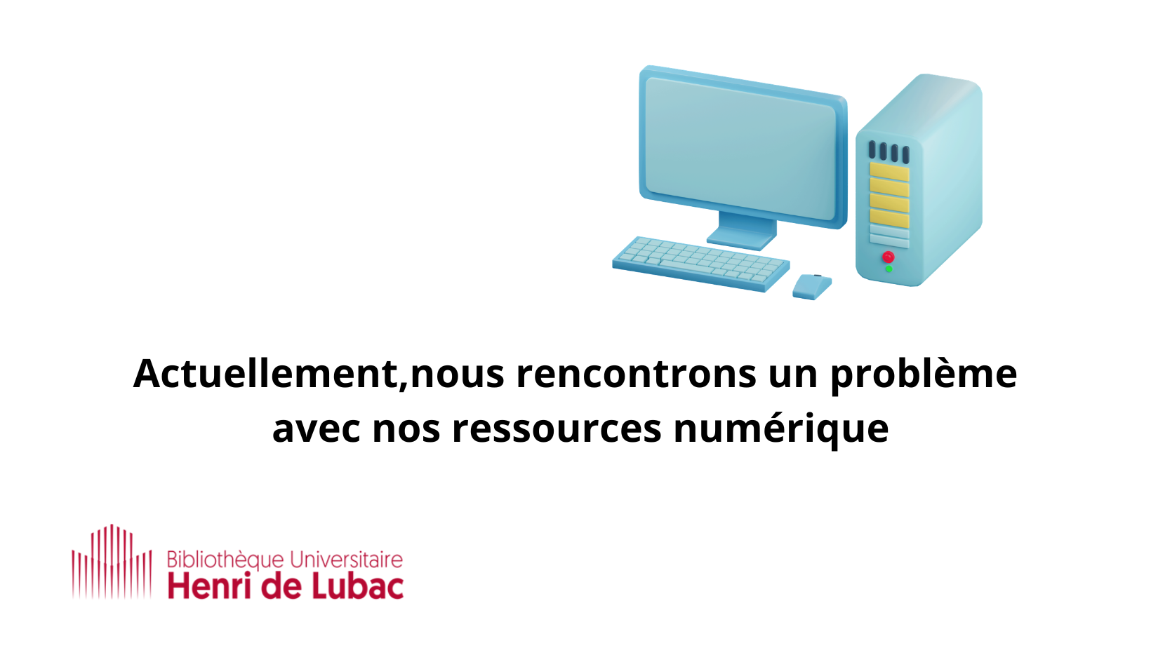 Bases de donn&eacute;es sous abonnement inaccessibles