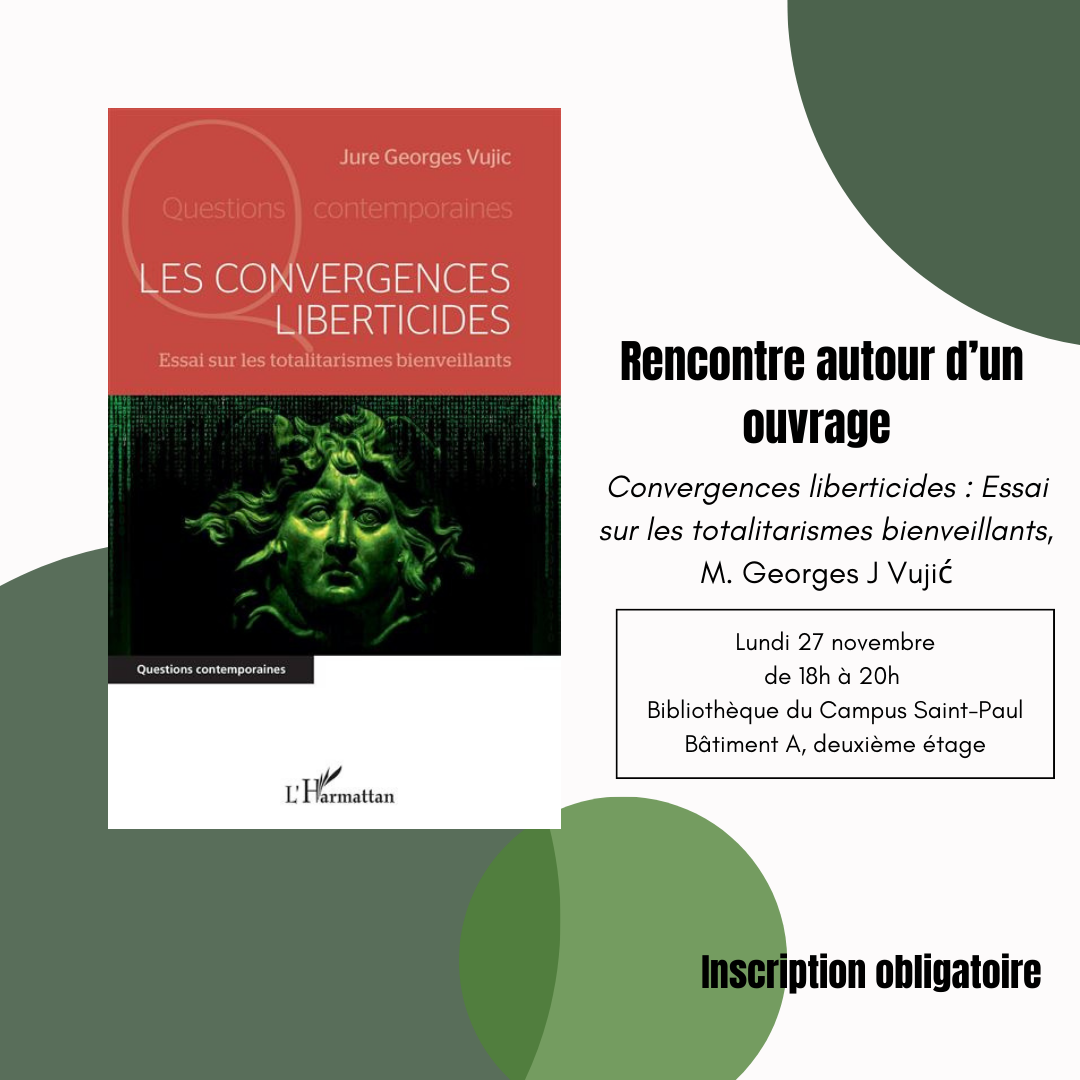 book discussion  27 novembre 18 h à 20 h